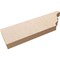 Ekena Millwork 2in. W x 8in. H x 24in. L Asheboro Woodgrain TimberThane Rafter Tail, Primed Tan RFTUR02X08X24ASHRCPR - alternate 4
